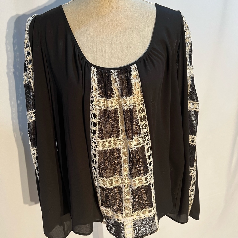 Elizabeth and James drapery top